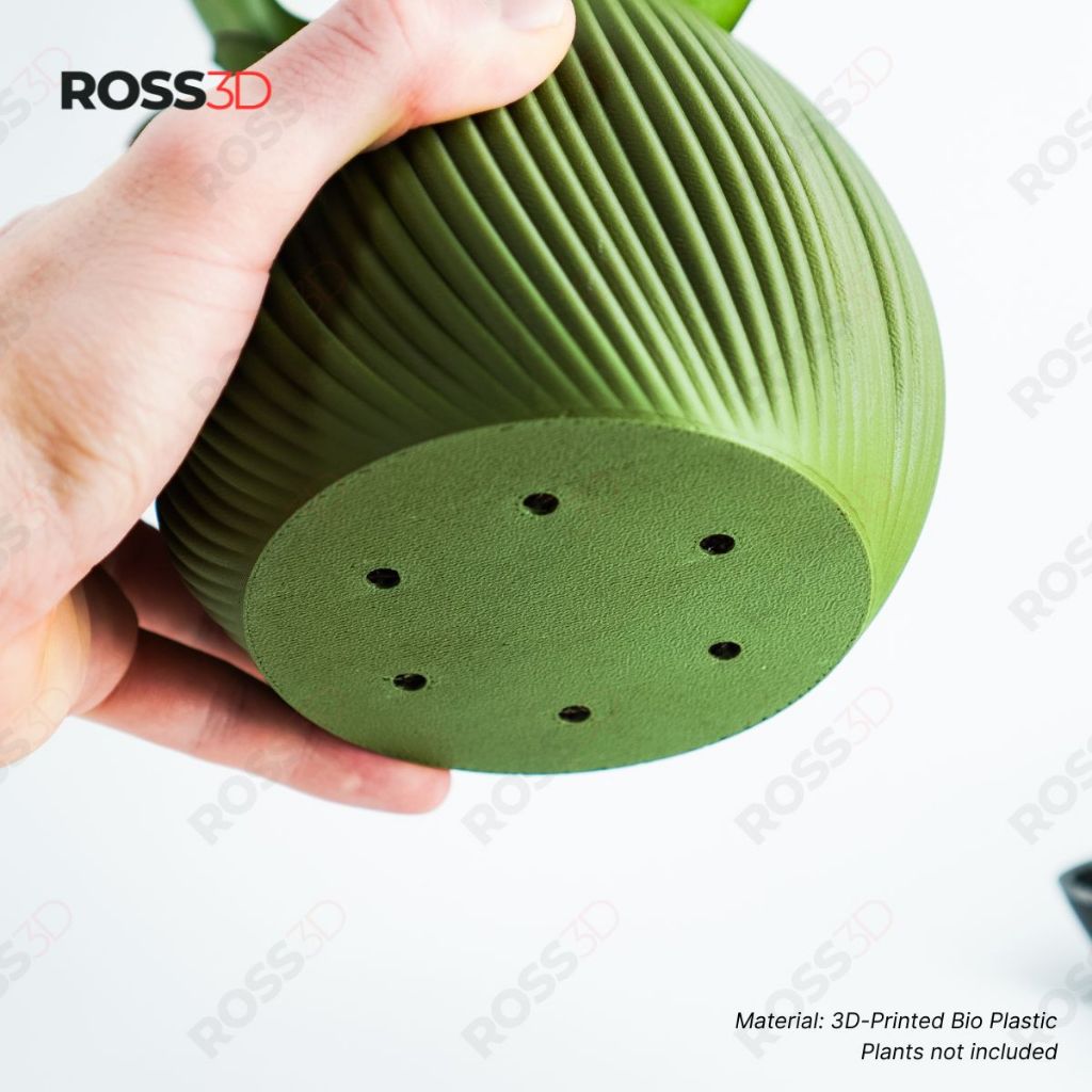 ROSS3D Bloomcrest Planter Pot – Modern Decorative Indoor Planter
