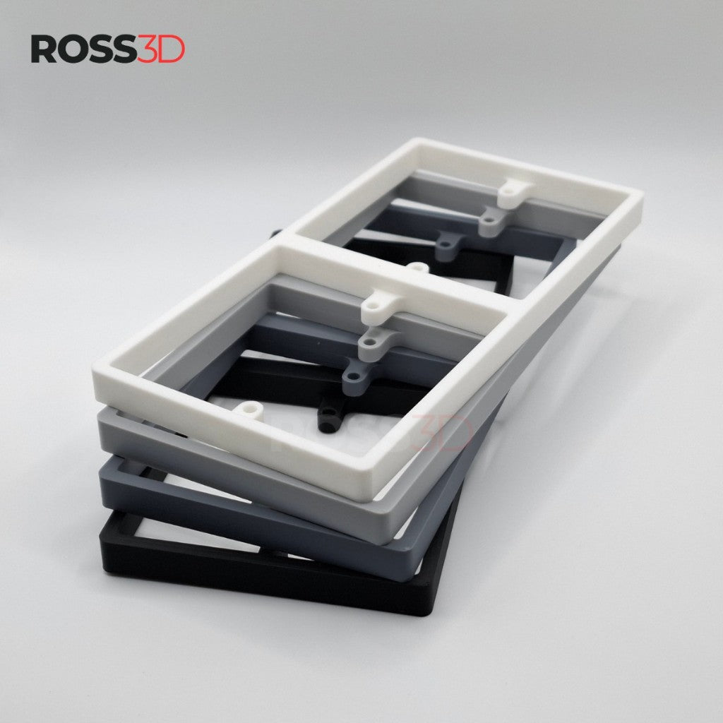 ROSS3D Smart Switch Spacer – Fits 3x7 Two-Gang / Dual-Gang / 2 Gang Wall Switches – 5/10/15/20mm Extension