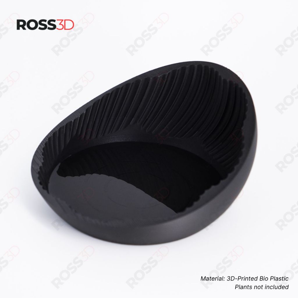 ROSS3D Bloomcrest Planter Pot – Modern Decorative Indoor Planter