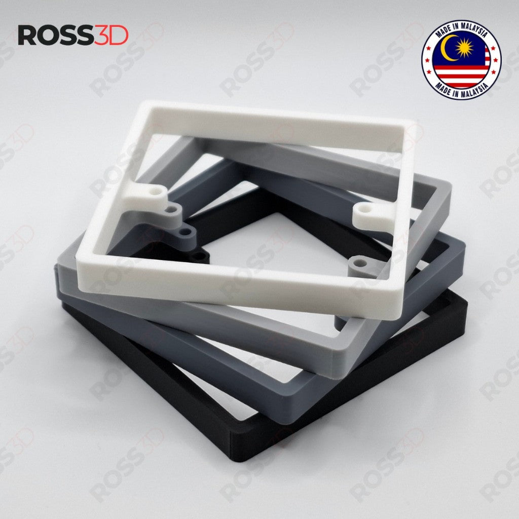 Smart Switch Spacer – Malaysia Size 86 × 86 mm (UK Style) – Adds 5 mm to 20 mm Depth